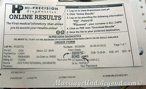 www.hi-precision.com.ph online result available|Hi Precision Online Result: How to Get Your Lab Test.